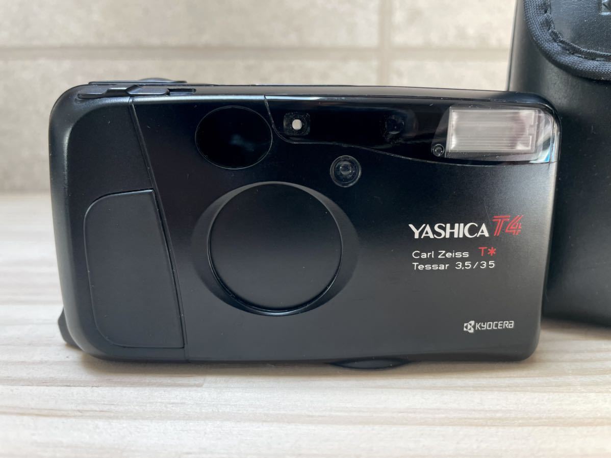 中古品】Kyocera Yashica T4 Carl Zeiss T＊ Tessar 3.5/35 京セラ