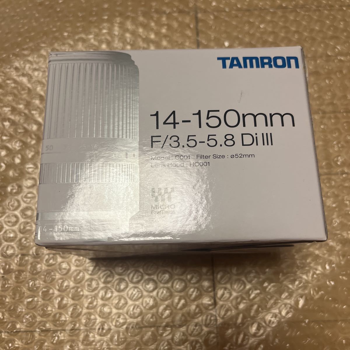 新品 未使用 TAMRON 高倍率ズームレンズ 14-150mm F3.5-5.8 DiIII
