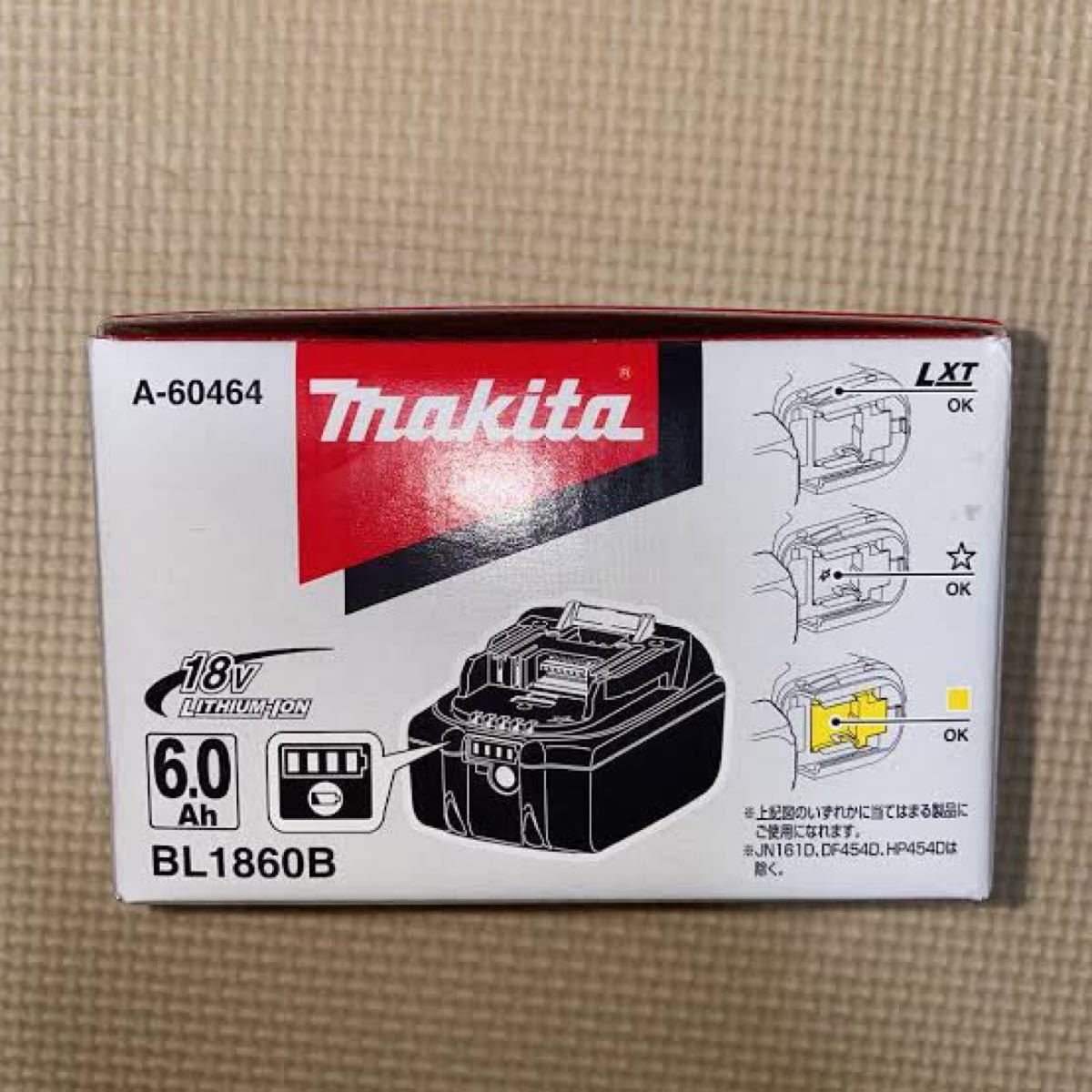 喜ばれる誕生日プレゼント 新品未使用 マキタ BL1860B 4個セット 18V6