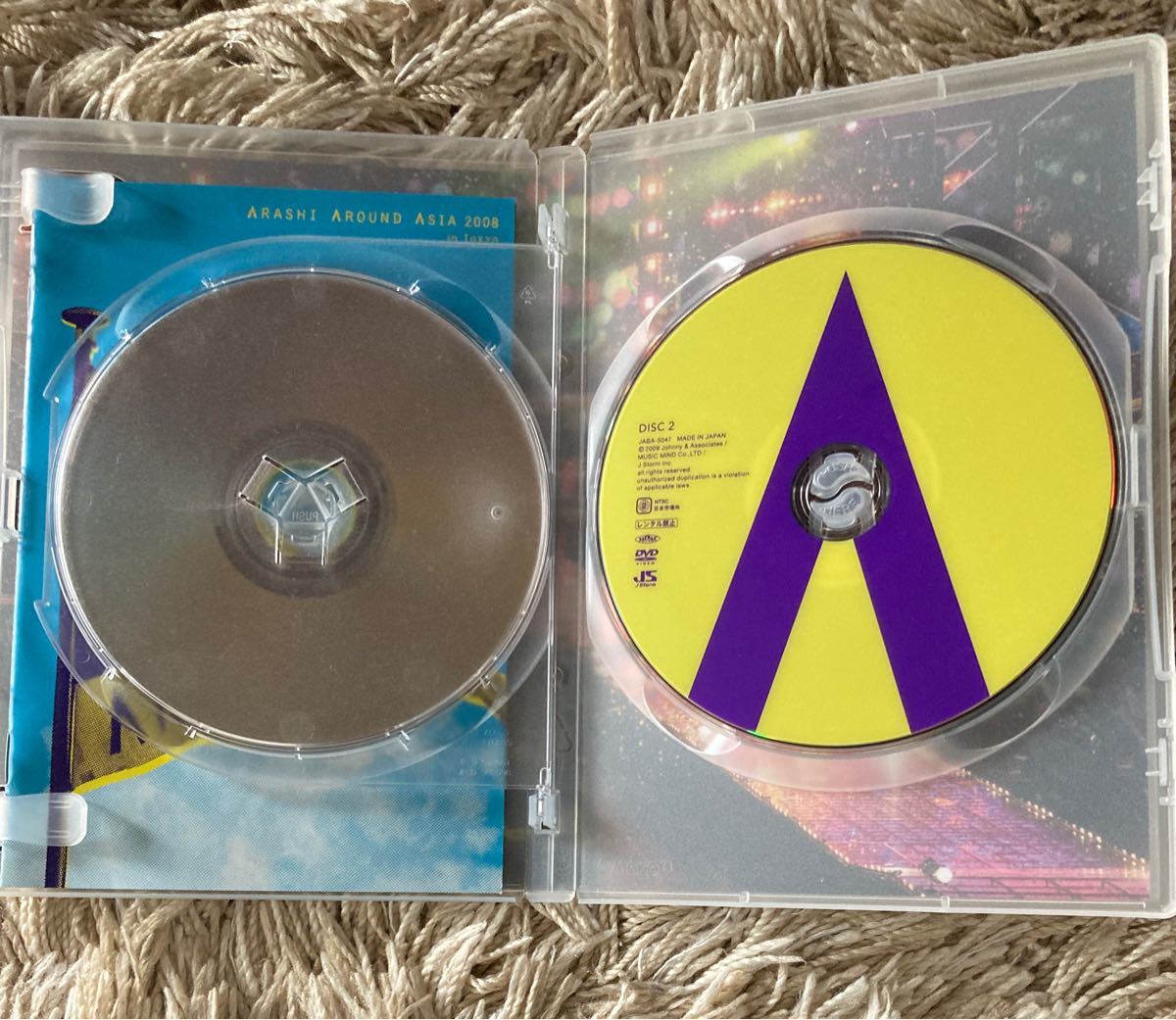 嵐/ARASHI AROUND ASIA 2008 in TOKYO〈2枚組〉 DVD