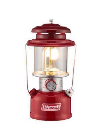 新品未使用 コールマン ワンマントルランタン 286A レッド Coleman