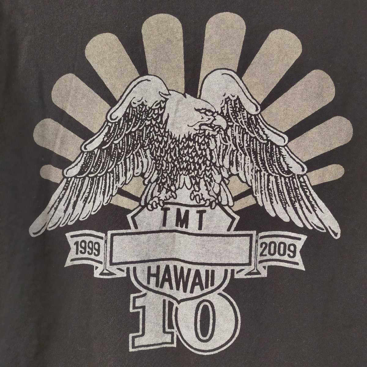 TMT 10周年 プリントTシャツ ハーレーダビッドソンデザイン S ブラック(黒）