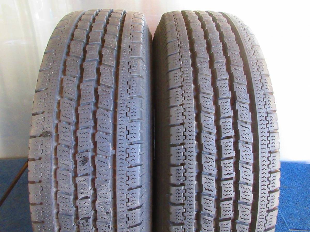 ★8.5分山★17年製★ トーヨーDELVEX 934 165/80R13 94/93N LT　スチールホイール 13×5J 5H-114.3 4本セット　C217_画像9