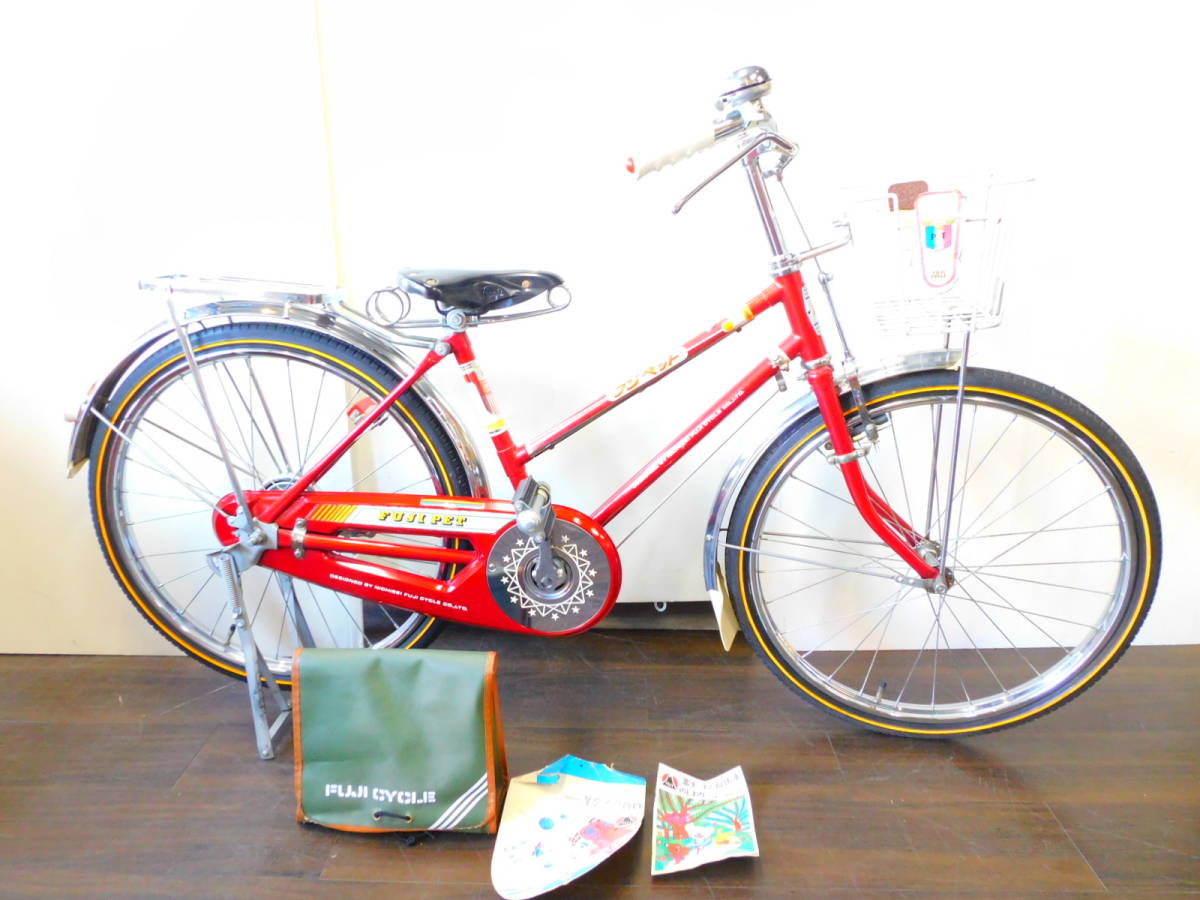 新発売】 昭和レトロ デッドストック 女児用自転車 22インチ 日米富士