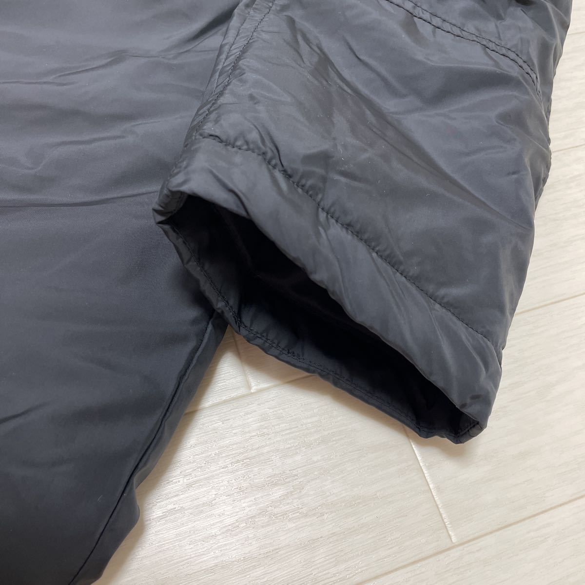  новый товар adidas Adidas уличный длинное пальто bench пальто LIGHT INSULATION COAT чёрный мужской размер 2XO не использовался с биркой 