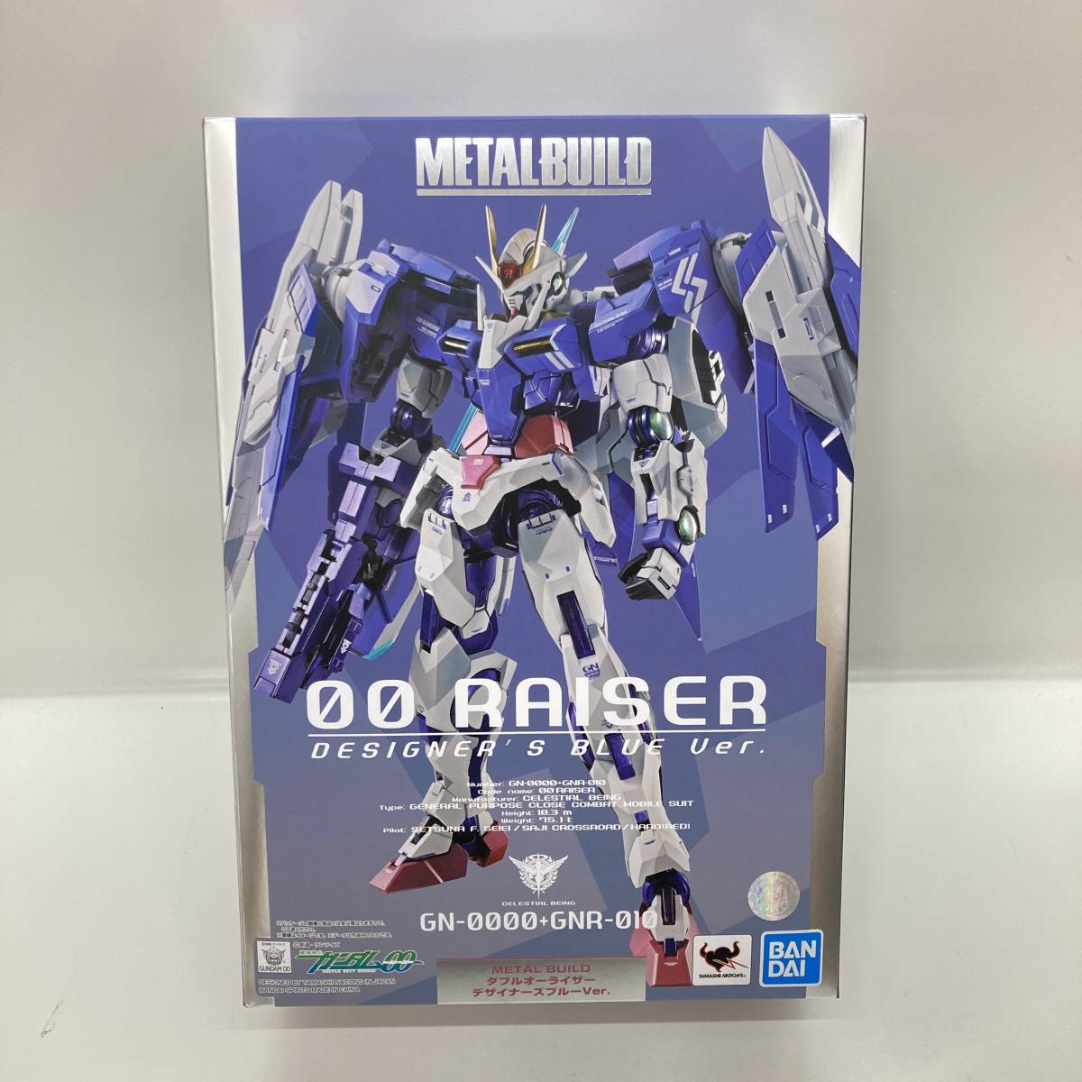 METAL BUILD ダブルオーライザー デザイナーズブルーVer. 機動戦士