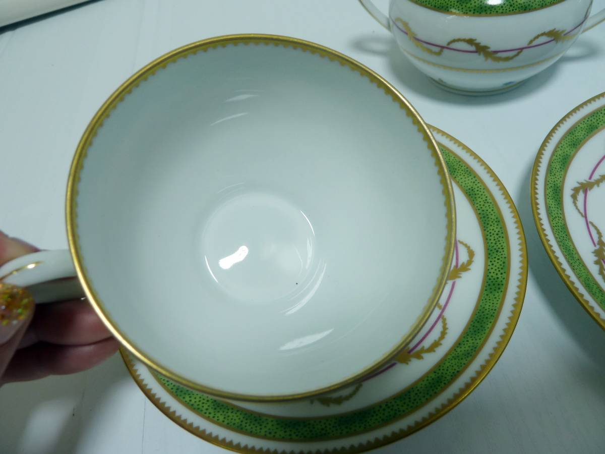希少 Haviland アビランド リモージュ ヴューパリ ベール ティー6点