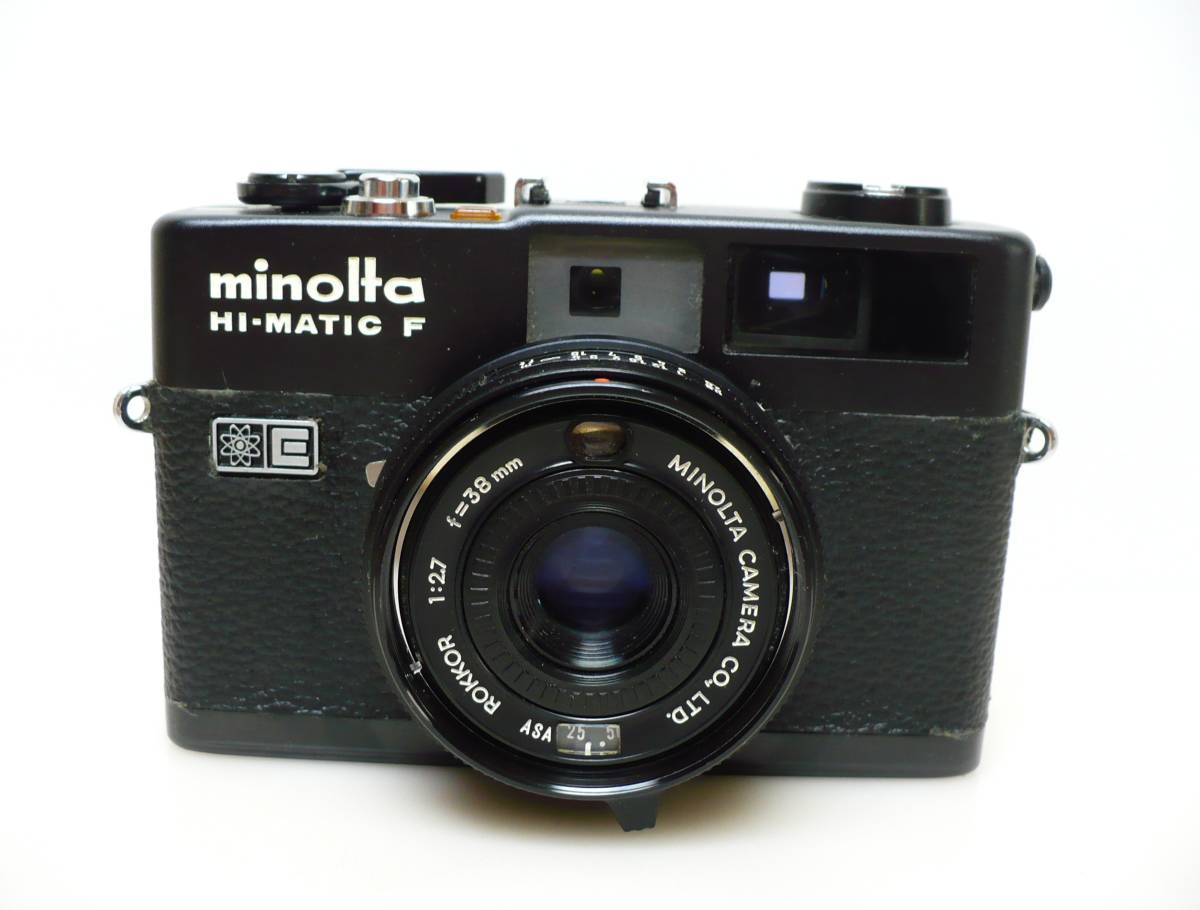 【保証書付】 minolta(ミノルタ) HI-MATIC f=38mm 良品 1:2.7 F
