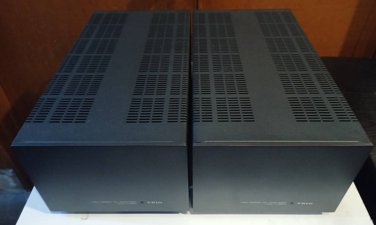 品 TRIO L-05M モノラルパワーアンプ2台 | elearning.stkipmodernngawi