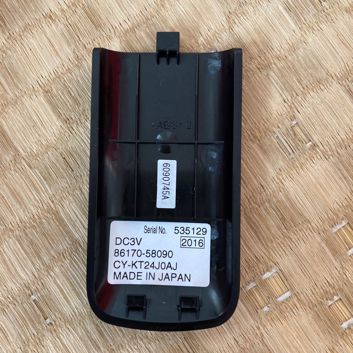 トヨタ純正30アルファード ヴェルファイア リモコン 86170-58090 トヨタ純正30アルファード ヴェルファイア リモコン 86170-58090