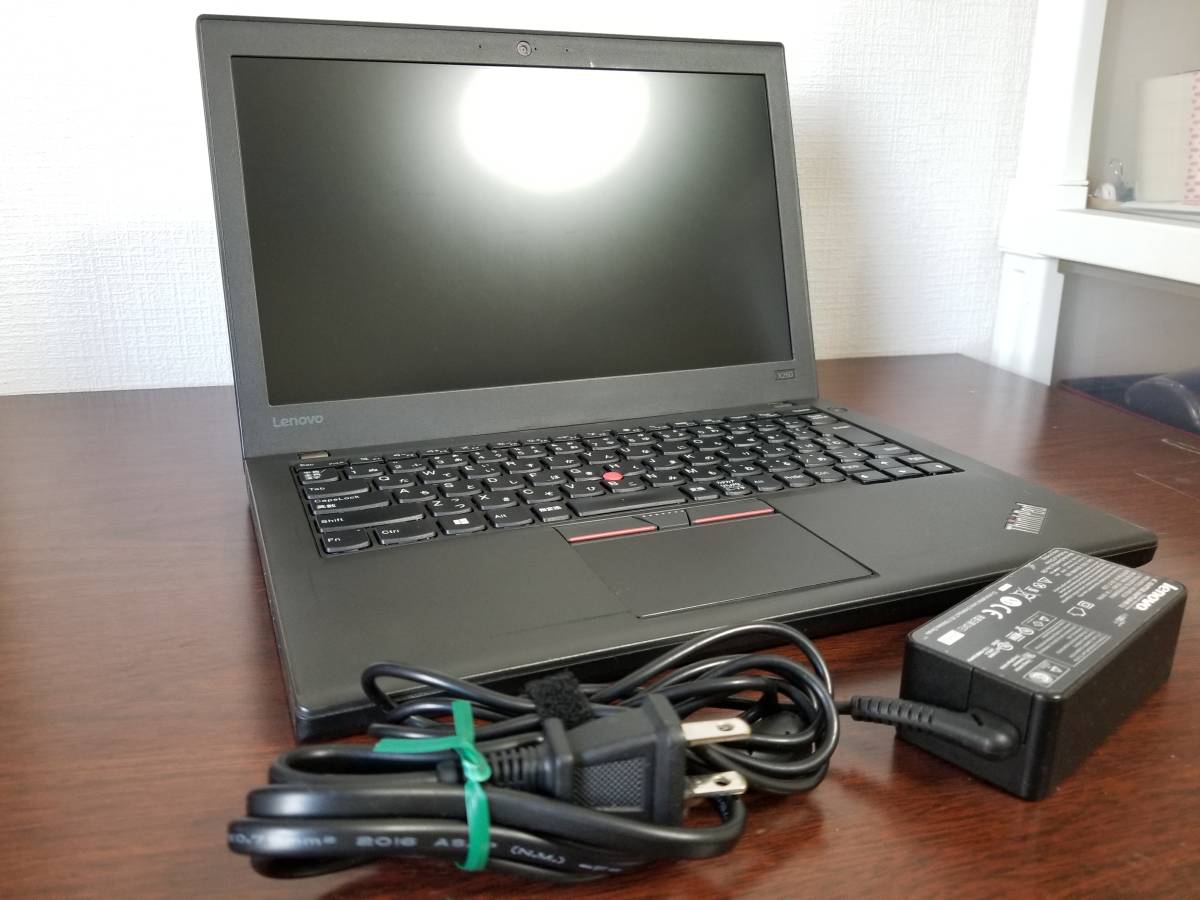  374 良品 Lenovo ThinkPad X260 Core i5-2.4GHz (6300U) RAM8GB 超高速 SSD128GB/12.5インチ (1366x768) Win10 PC ノートパソコン laptop_画像6