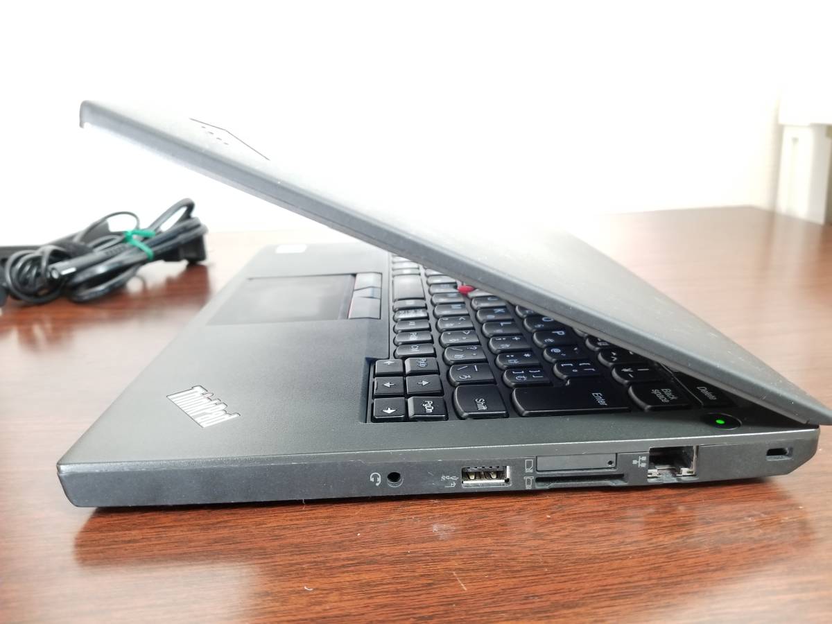388 美品 Lenovo ThinkPad X260 Core i5-2.4GHz (6300U) RAM8GB 超高速 SSD128GB/12.5インチ (1366x768) Win10 PC ノートパソコン laptop_画像7
