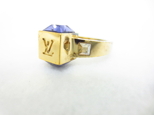T8/025 LOUIS VUITTON ルイヴィトン アクセサリー 石つき リング 指輪