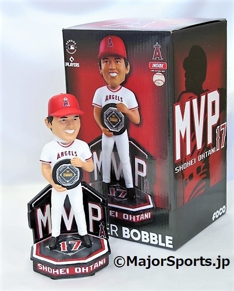 MS】レア限定版!大谷翔平 2021年MVP最優秀選手賞記念 バブルヘッド