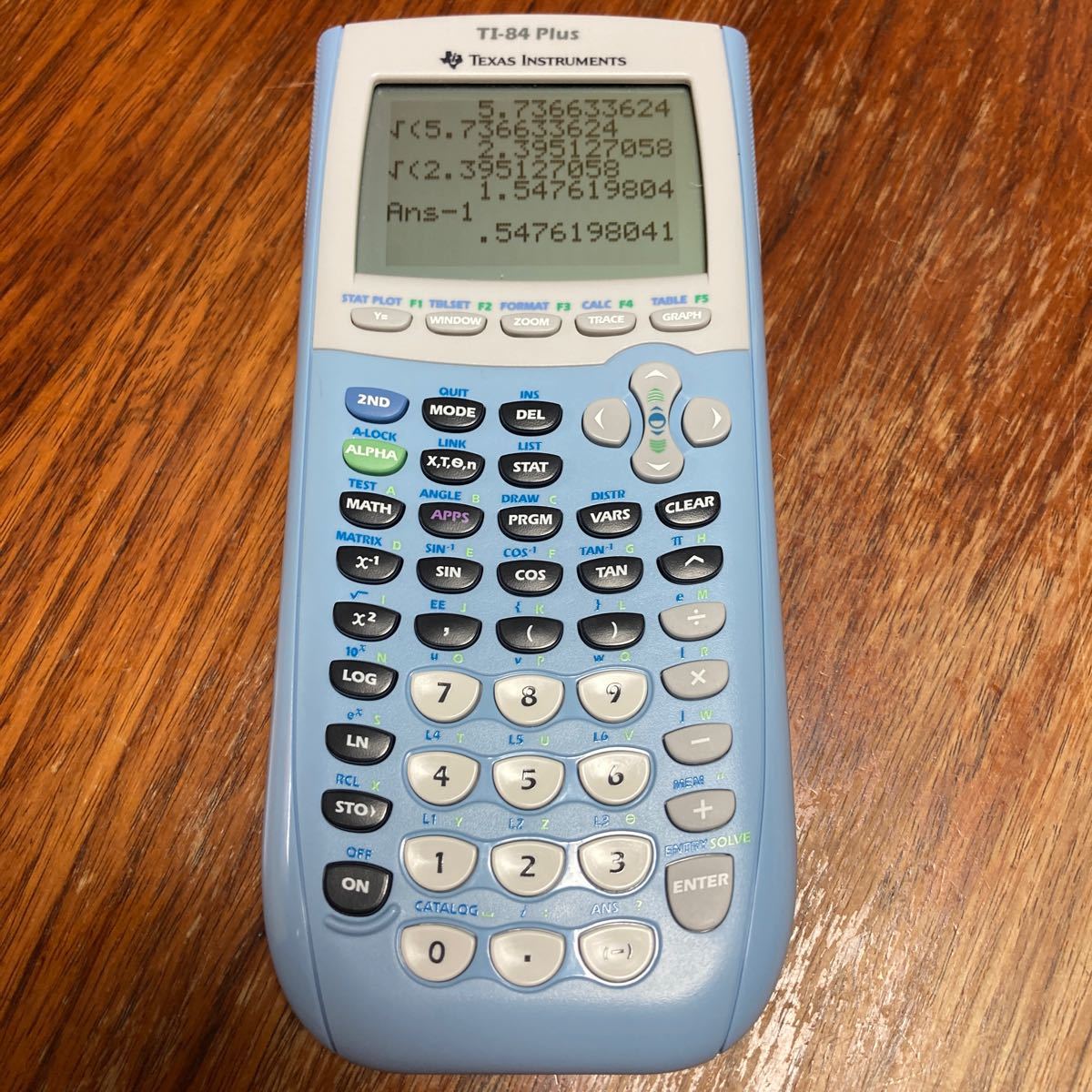 関数電卓 Texas Instruments TI-84 Plus