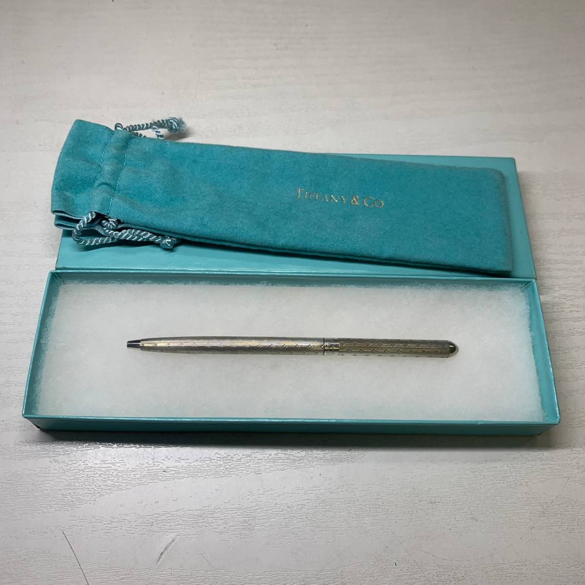 代引不可 TIFFANY ティファニー スターリングシルバー ボールペン