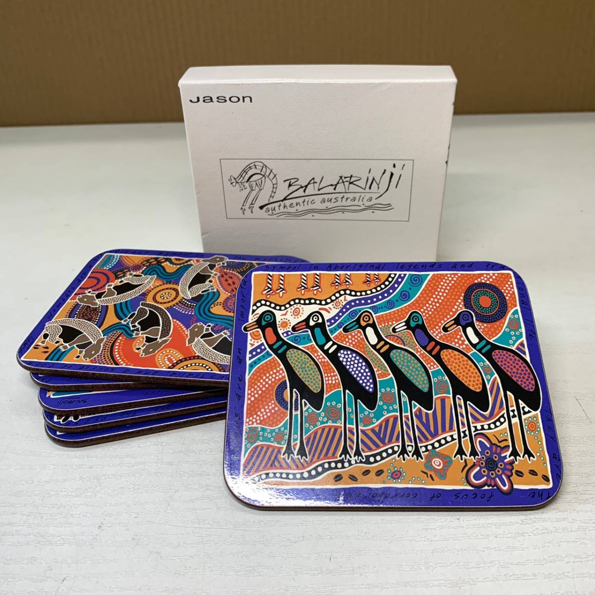 ☆ BALARINJI totem dreamings 6 COASTERS コースター 箱付_画像1