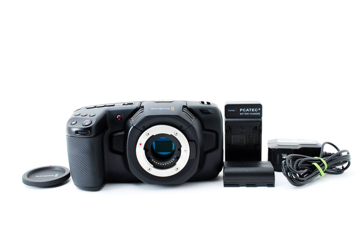 Blackmagic Design(ブラックマジックデザイン) 4Kシネマカメラ Blackmagic Pocket Cinema Camera 4K CINECAMPOCHDMFT4K