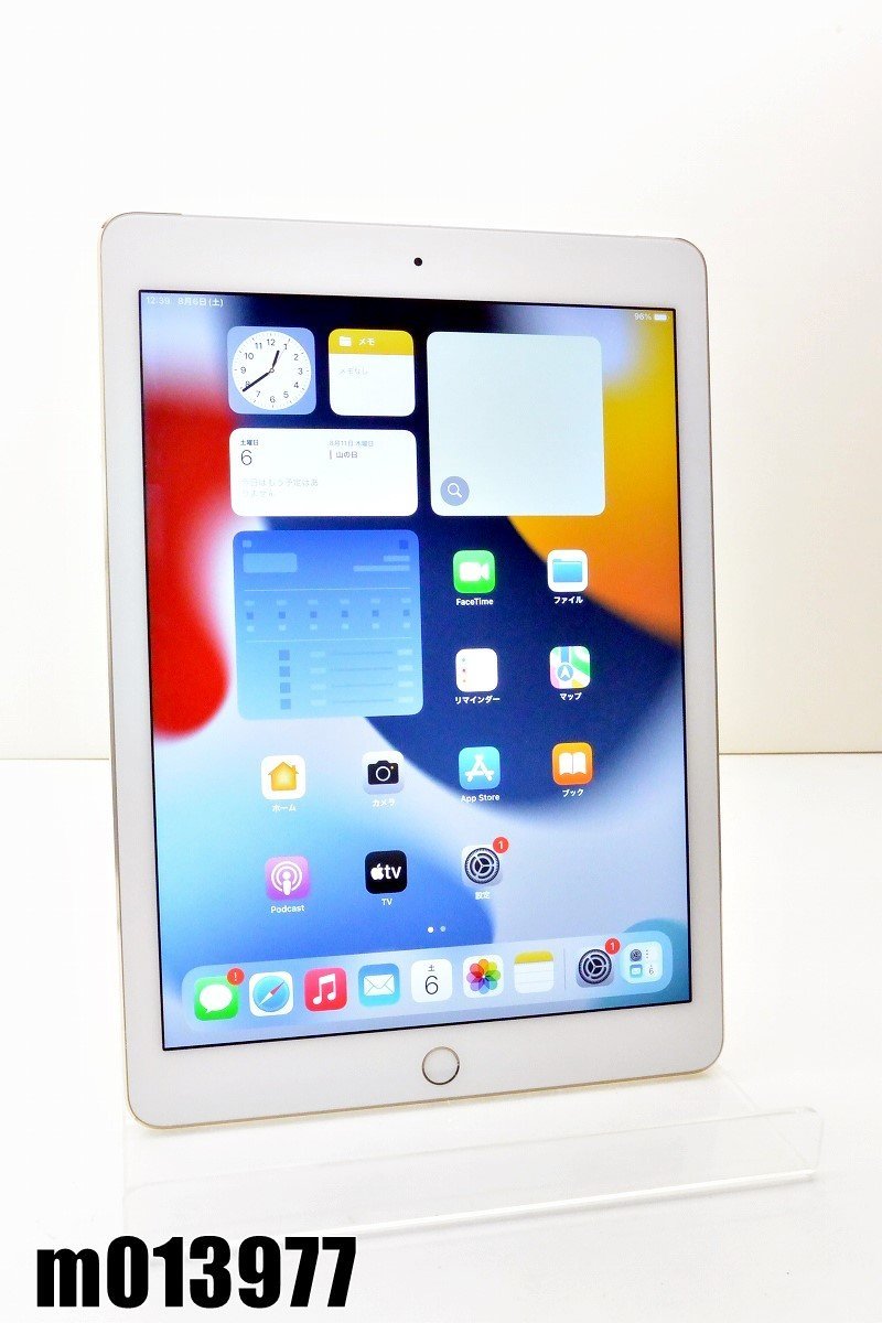 白ロム SoftBank SIMロックあり Apple iPad Air2 Wi-Fi+Cellular 16GB