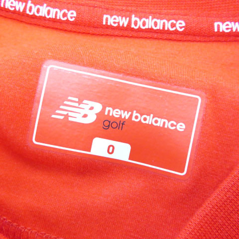 【1円】【新品】NEW BALANCE ニューバランス 半袖Tシャツ ロゴプリント レッド系 0 [240001396830] レディース_画像3