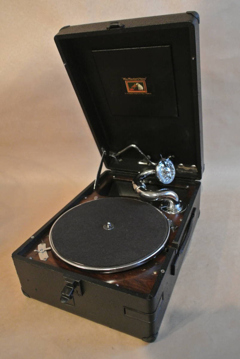 HMV102蓄音機 SP盤 蓄音器 ビクター SPレコード 昭和レトロ