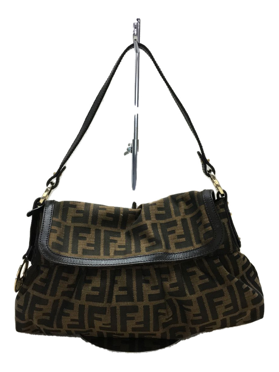 FENDI◇ショルダーバッグ/キャンバス/BRW www.nickstellino.com