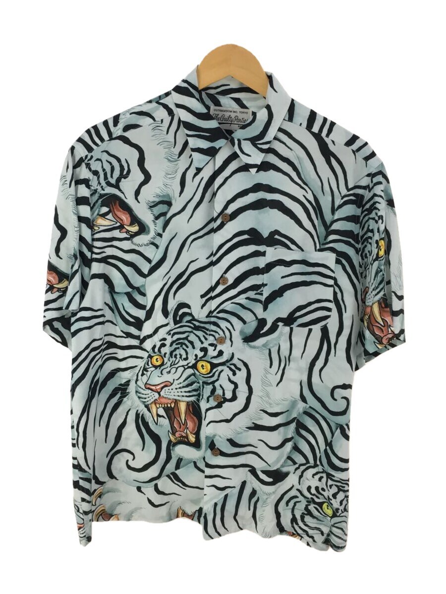 WACKO MARIA◇×TIM LEHI/ S/S HAWAIIAN SHIRT TYPE-1/MINT/アロハ