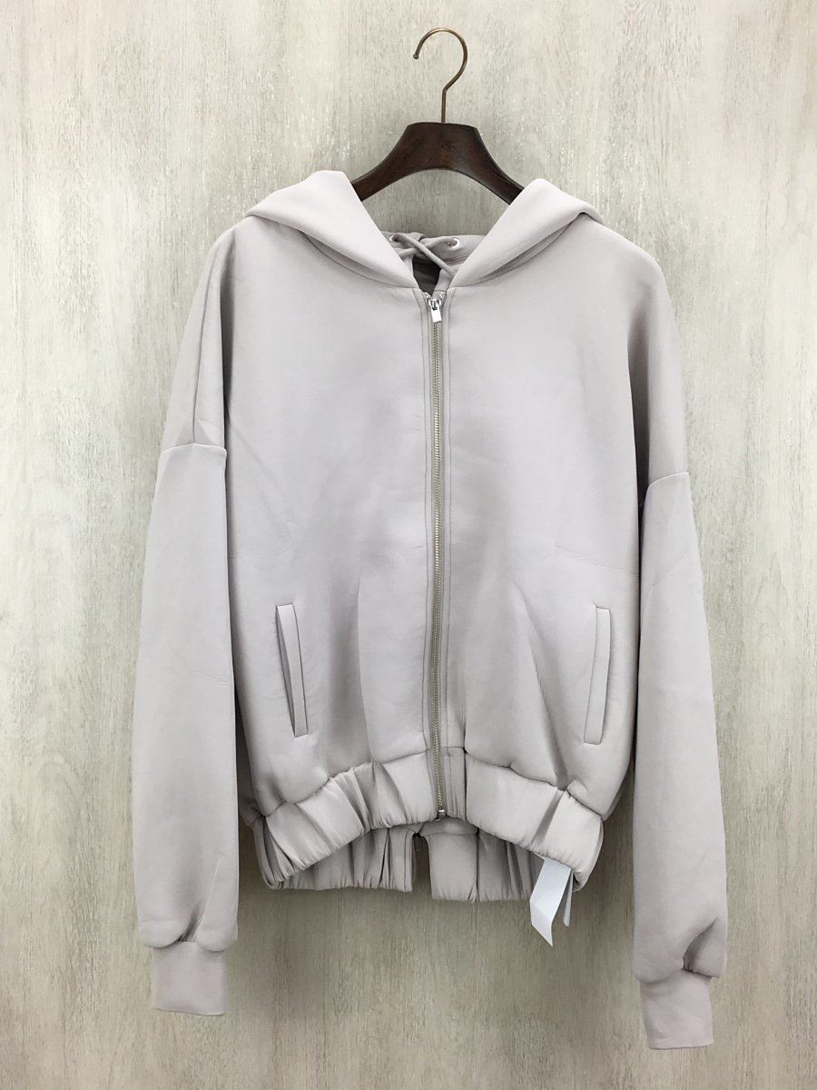 AMERI◇20SS/アメリ/BACK LACE UP PARKA/FREE/ポリエステル/ベージュ