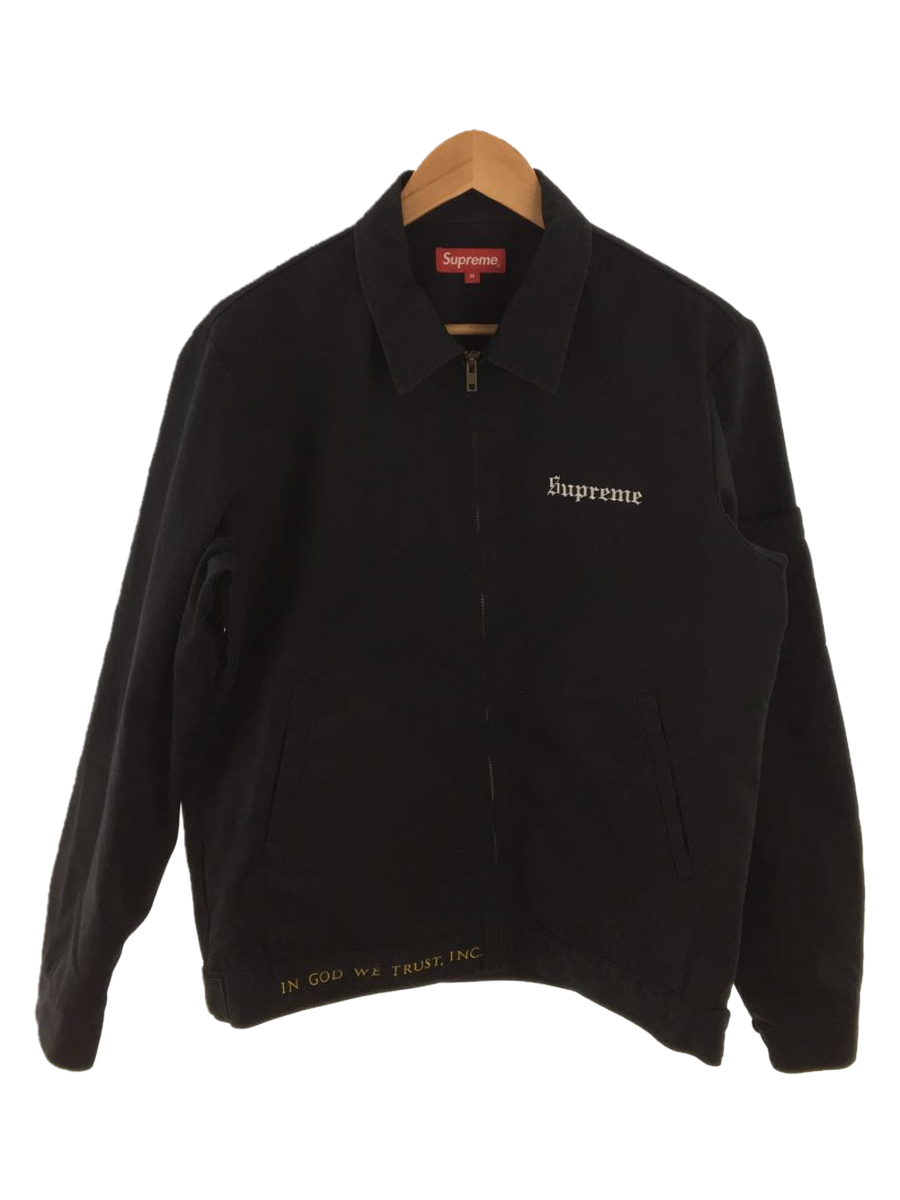 Supreme◇Dead Kennedys/Work Jacket/ジャケット/M/BLK/黒/ブルゾン