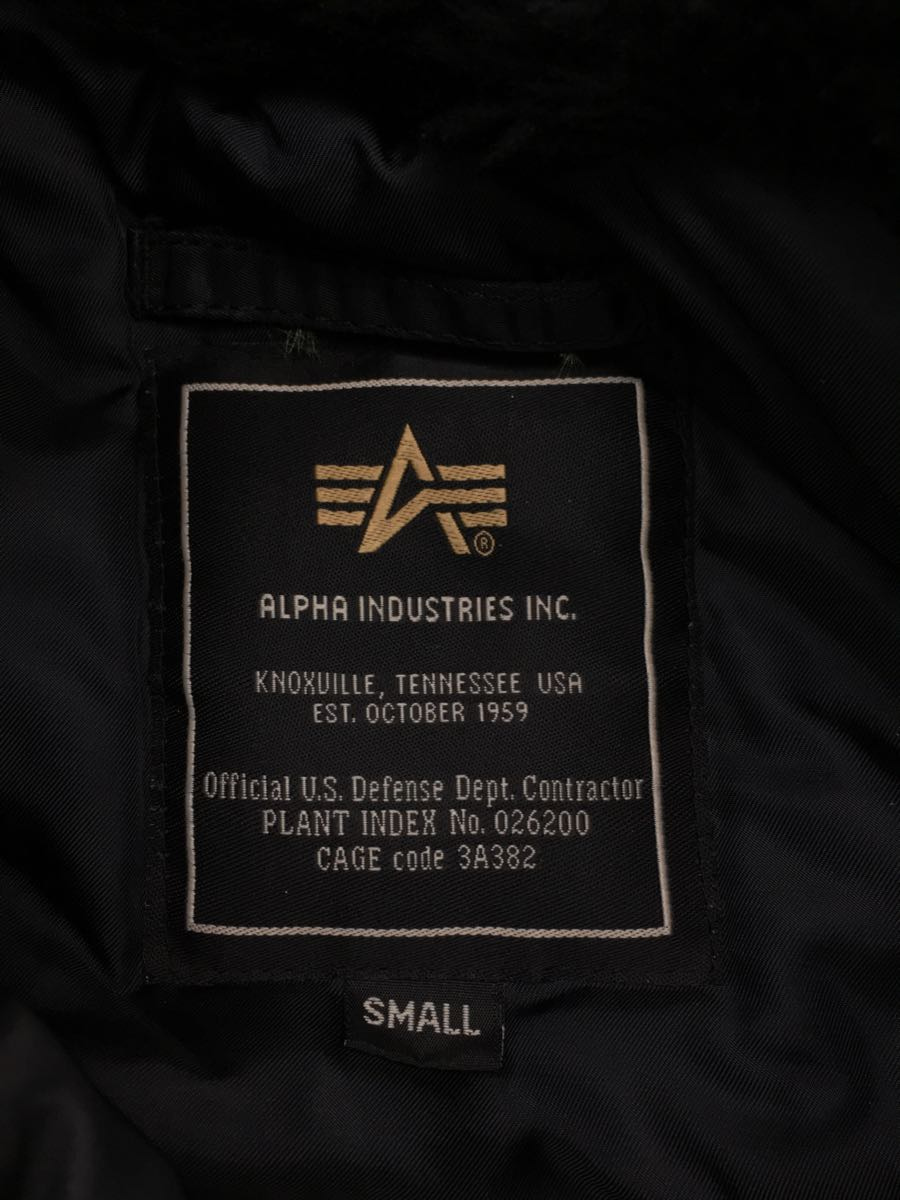 買い物 Alpha Industries フライトジャケット S ナイロン Blk Mbjuturu Org