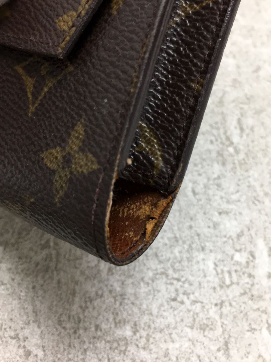 LOUIS VUITTON◇エテュイ・シガレット_モノグラム_BRW/PVC/BRW test