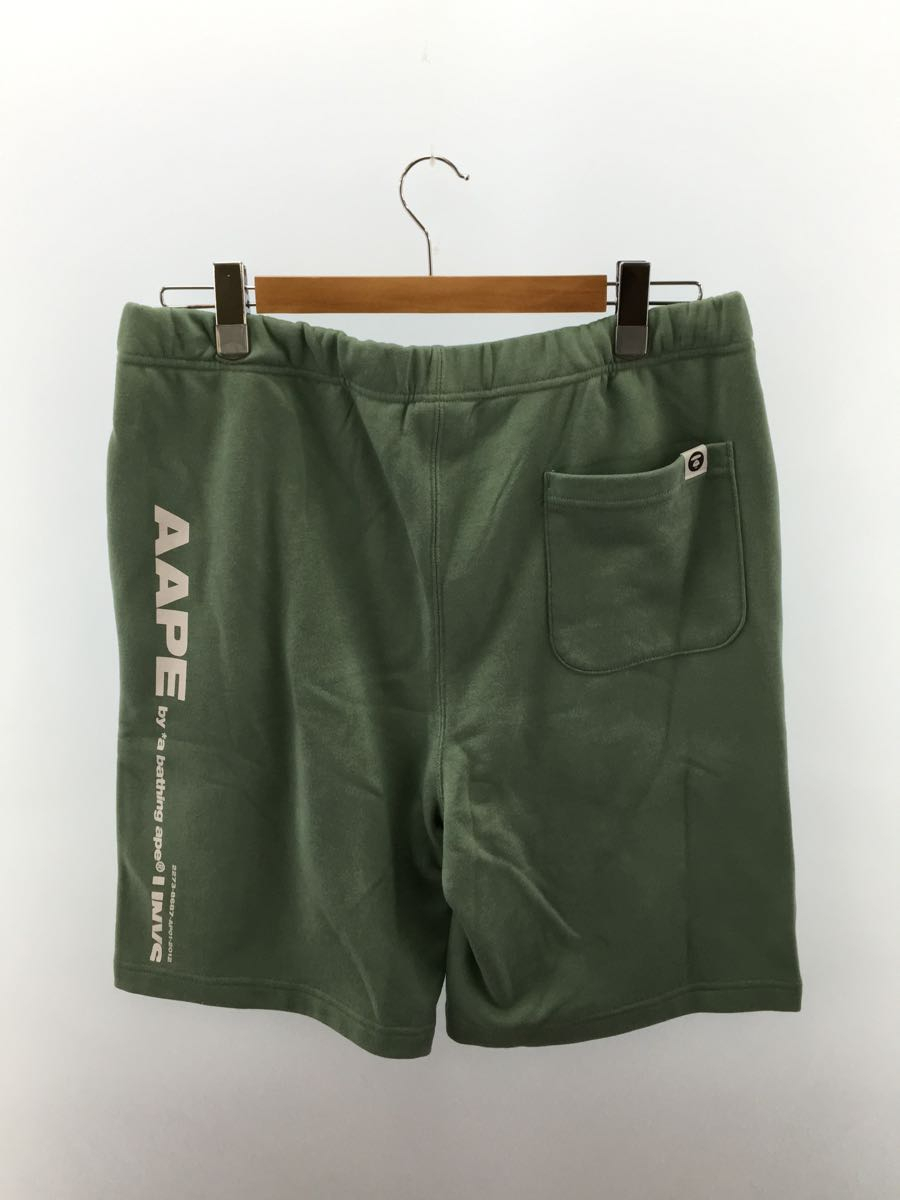 AAPE BY A BATHING APE◇ショートパンツ/L/コットン/GRN - artinicrash
