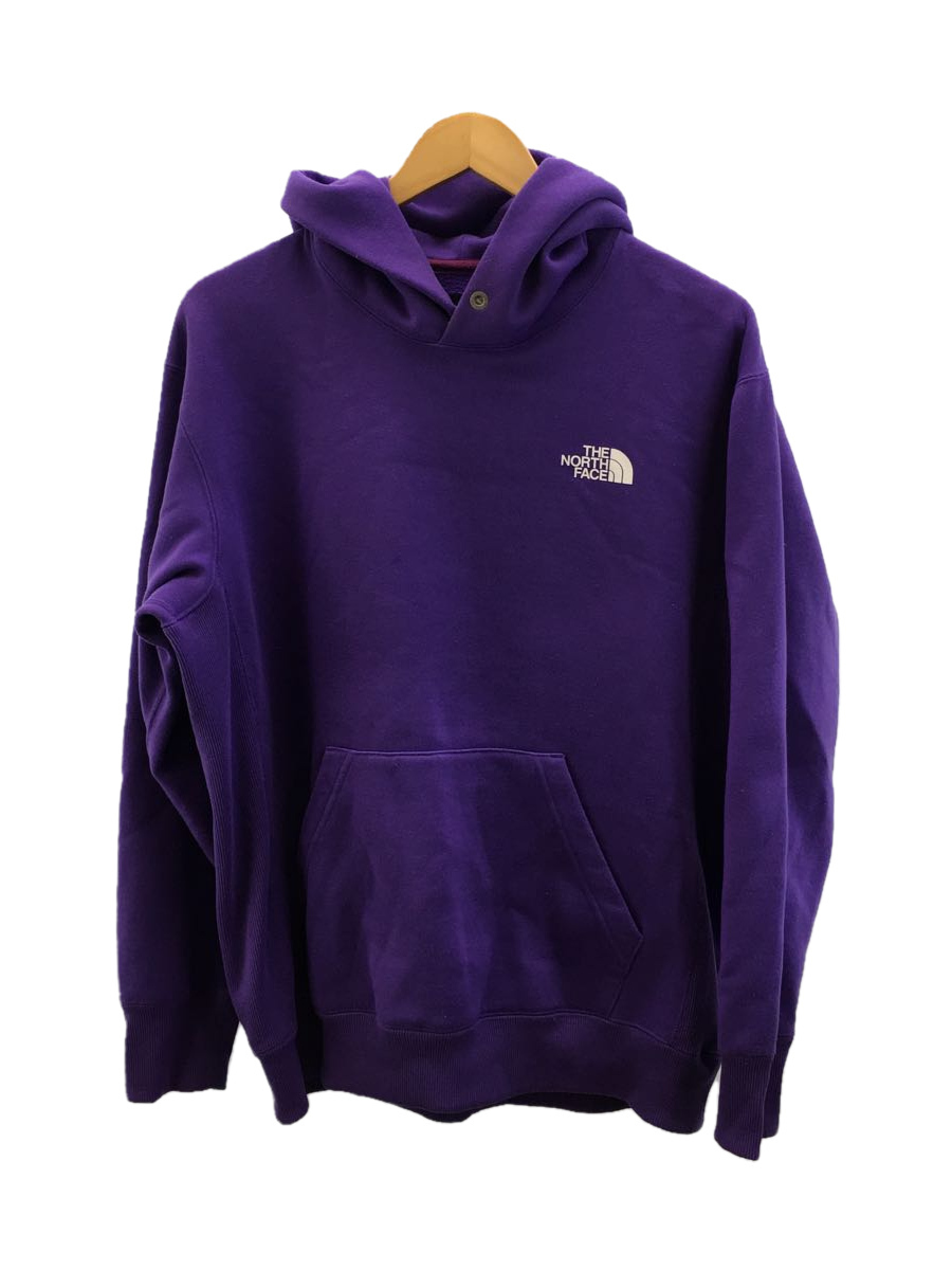 THE NORTH FACE◇BACK SQUARE LOGO HOODIE_バック スクエア ロゴ フーディ/XL/ポリエステル/PUP/ 