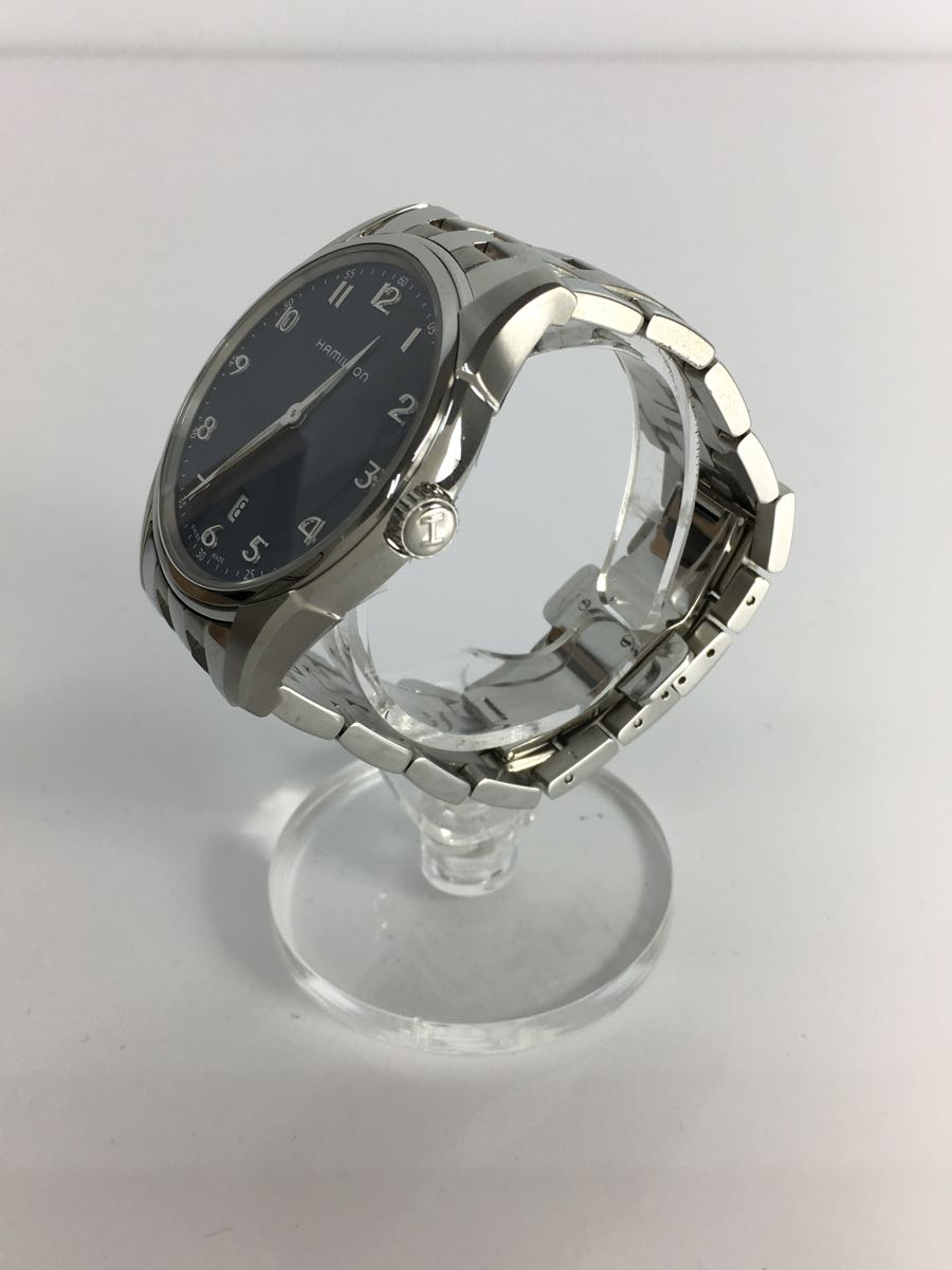 15617円 超安い品質 HAMILTON クォーツ腕時計 アナログ ステンレス SLV H385111 ジャズマスター