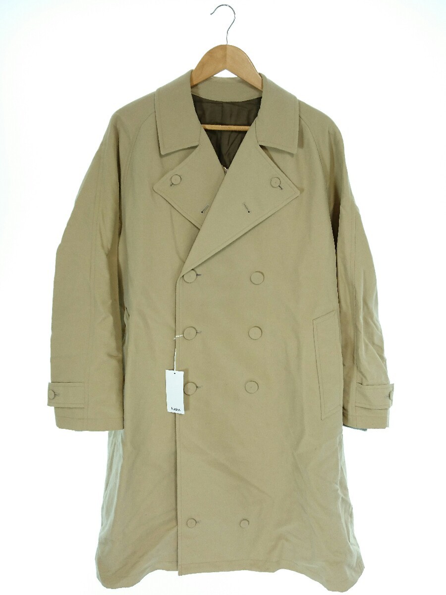 kudos◇KC19YY01/19FW/タグ付/トレンチコート/2/コットン/ベージュ