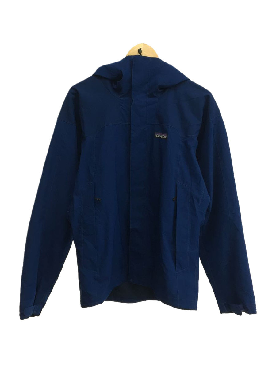 patagonia◆STORM JACKET/マウンテンパーカ/S/ポリエステル/BLU/84997F9//ストームジャケット