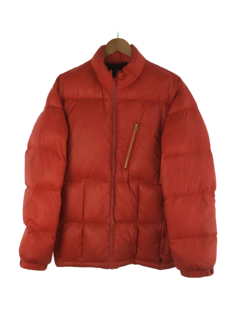 STUSSY◇ダウンジャケット/L/ナイロン/レッド ccorca.org