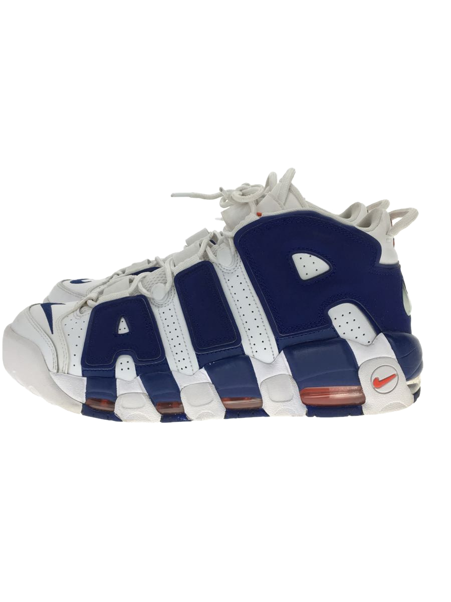 NIKE◇AIR MORE UPTEMPO 96/エアモアアップテンポ/ホワイト/履き口少々