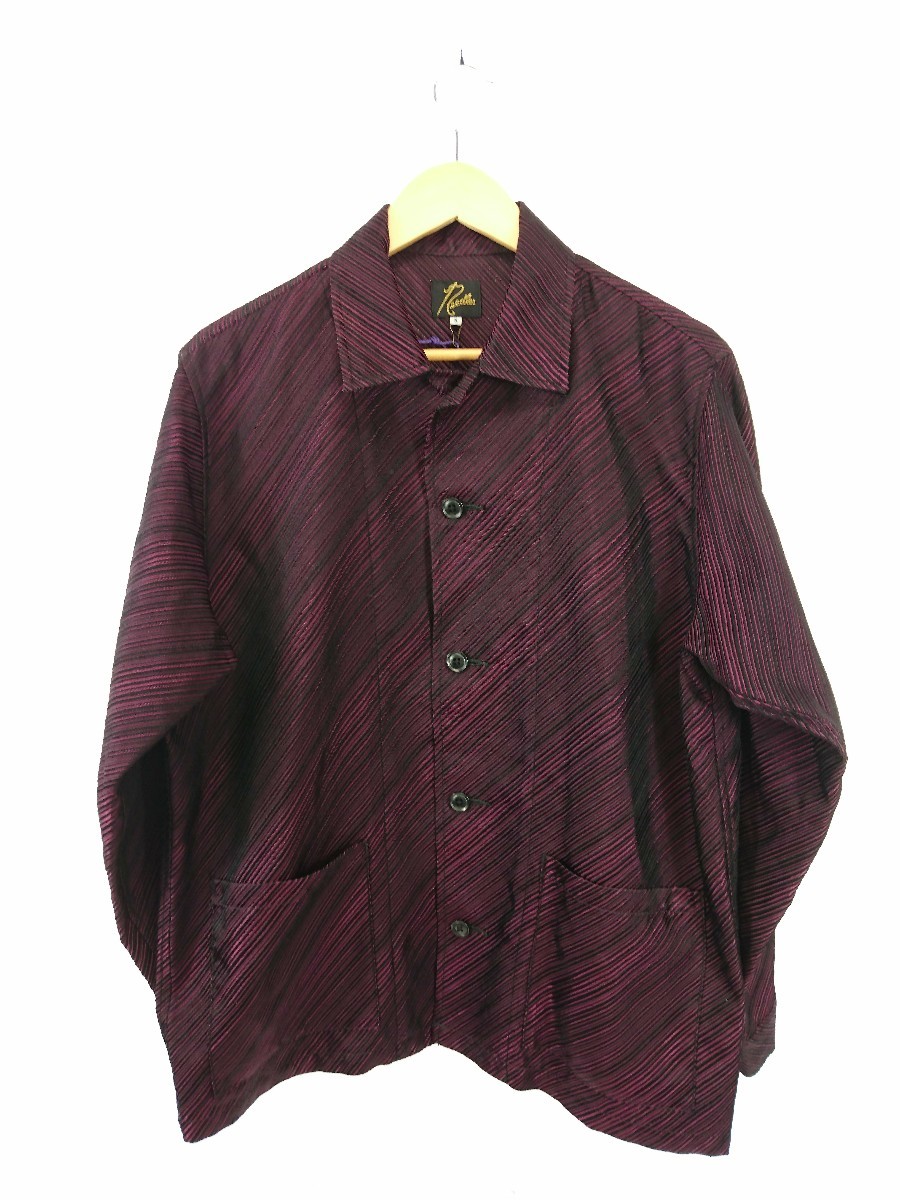 Needles◇L/S Cabana Shirt/21AW/タグ付/長袖シャツ/S/ポリエステル