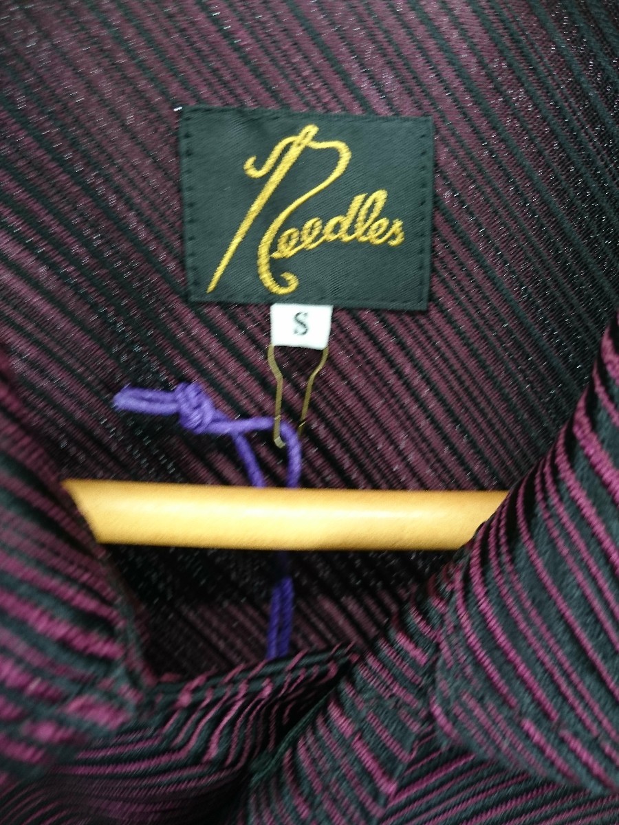 Needles◇L/S Cabana Shirt/21AW/タグ付/長袖シャツ/S/ポリエステル