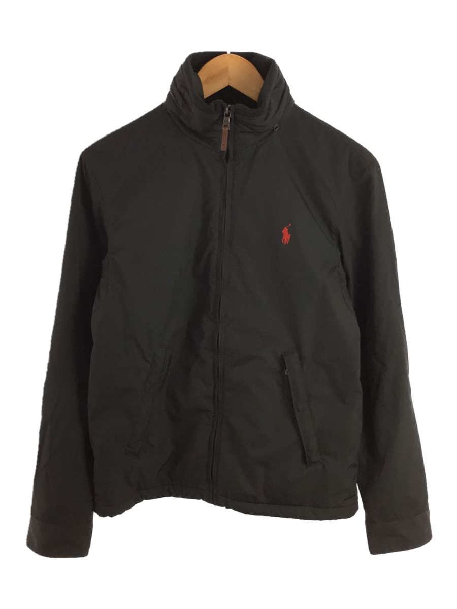 POLO RALPH LAUREN◇フリースジャケット/XS/ポリエステル/BLK