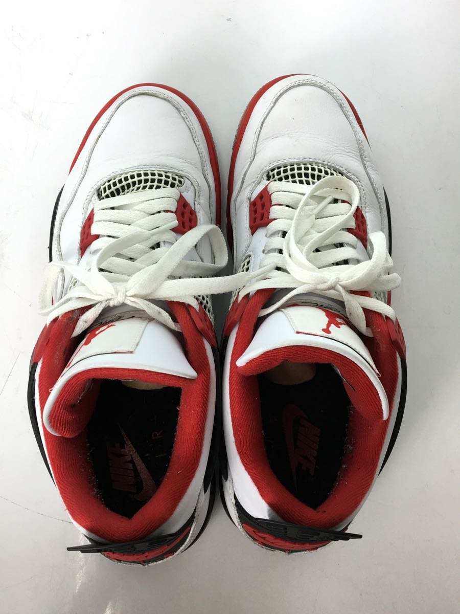 NIKE◇AIR JORDAN 4 RETRO OG_エアジョーダン 4 レトロ OG/28cm/WHT