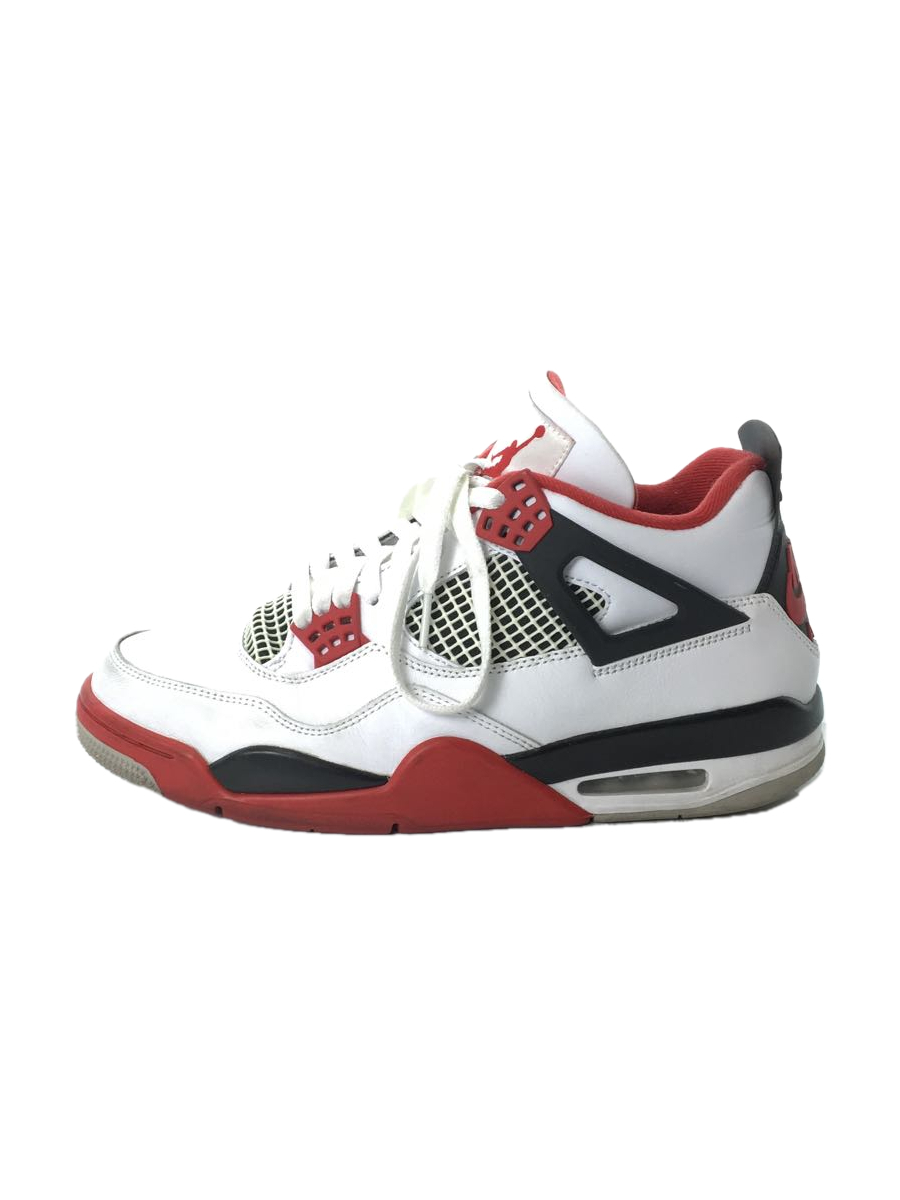 NIKE◇AIR JORDAN 4 RETRO OG_エアジョーダン 4 レトロ OG/28cm/WHT