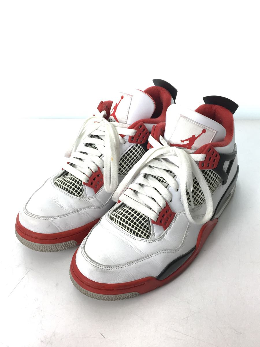 NIKE◇AIR JORDAN 4 RETRO OG_エアジョーダン 4 レトロ OG/28cm/WHT