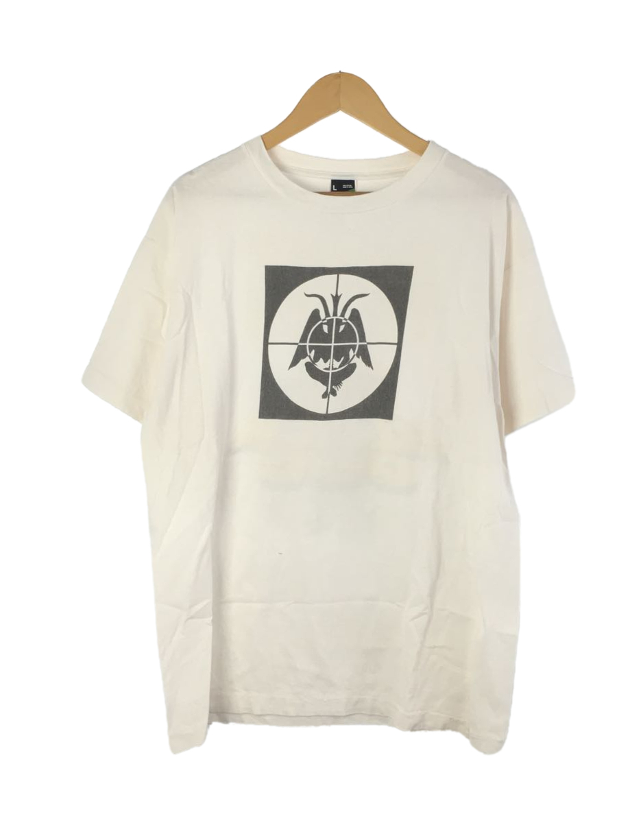 SAINT MICHAEL◇×DENIM TEARS/Tシャツ/L/コットン/WHT/SM-S22-0000-065