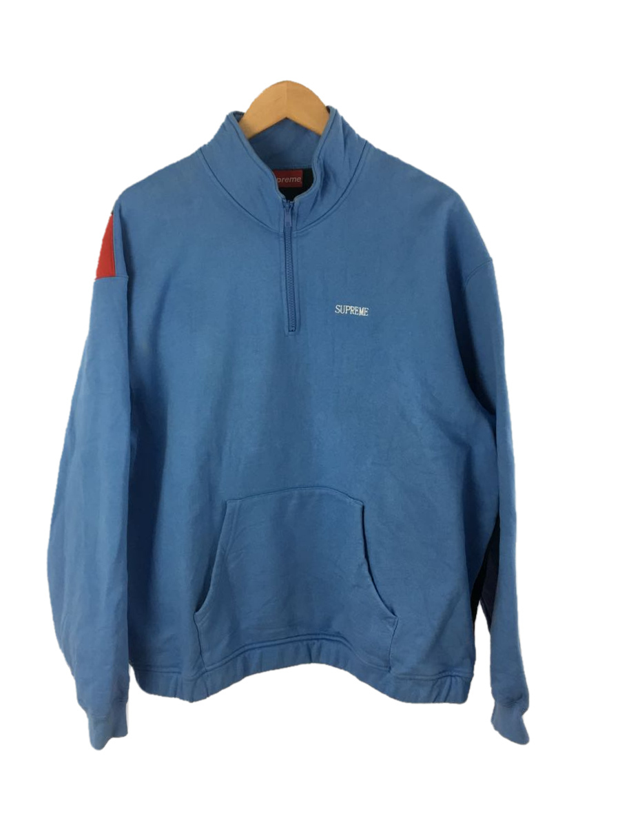 誕生日プレゼント Supreme Cross Half Zip Sweatshirt L tdh