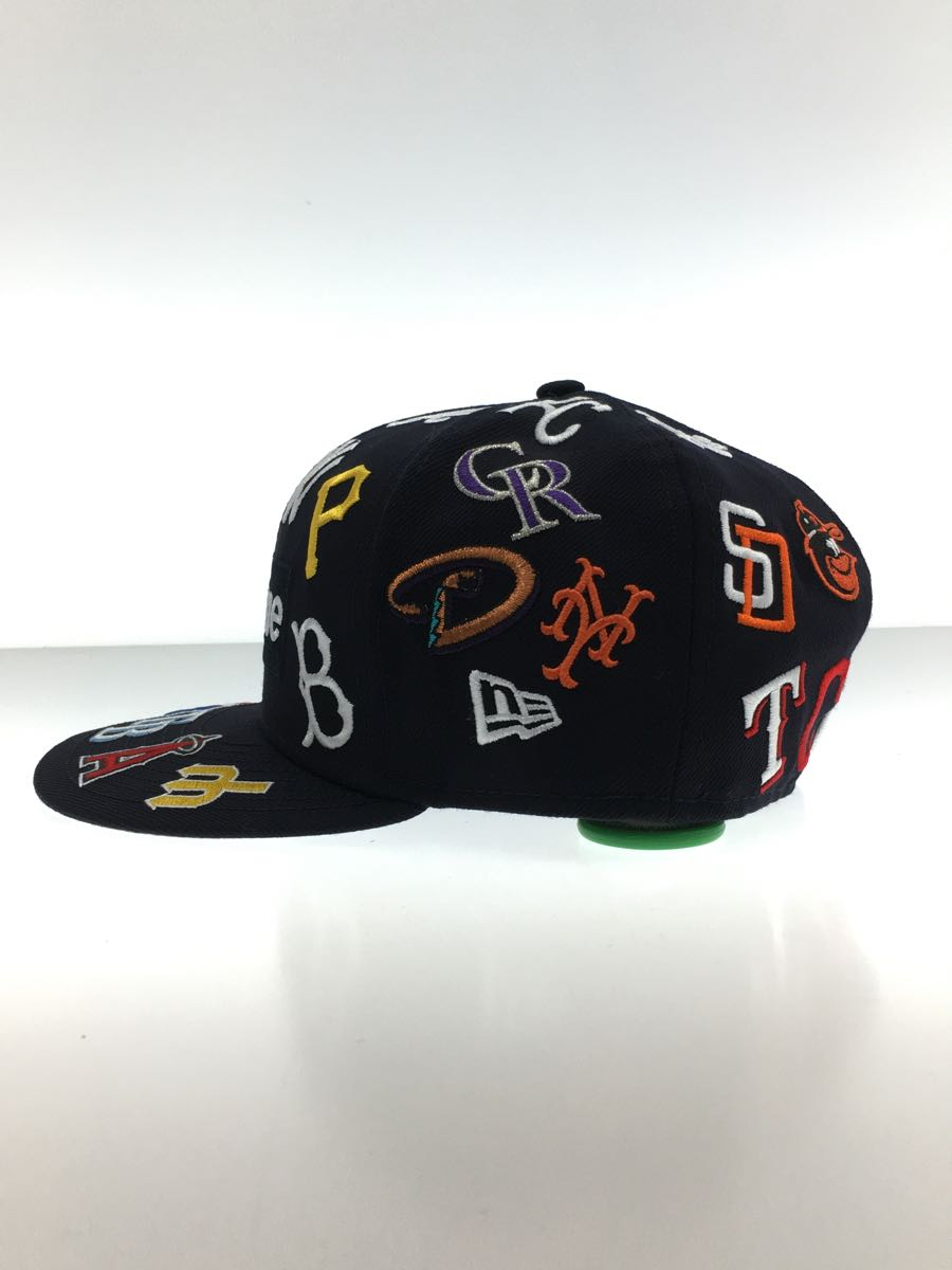Supreme◇20SS/Box Logo/MLB New Era Cap/キャップ/7 1/8/NVY/総柄