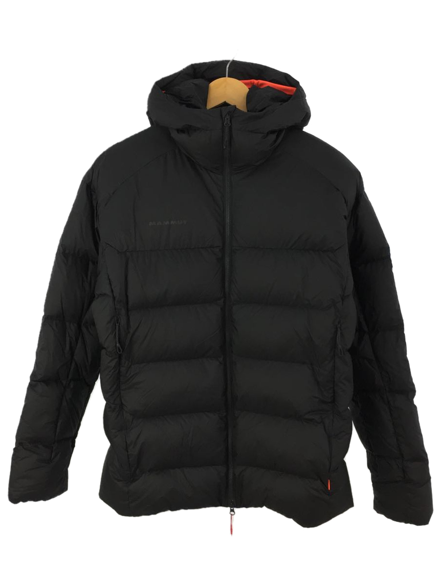 MAMMUT◇ダウンジャケット/XL/ナイロン/BLK//メロン IN フーデット