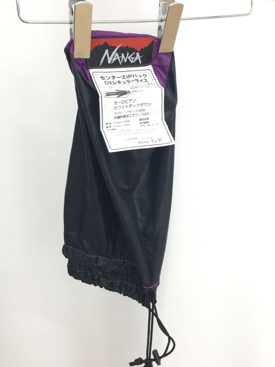 NANGA◇シュラフ/BLK/350/センターZIPバックDXレギュラサイズ | www