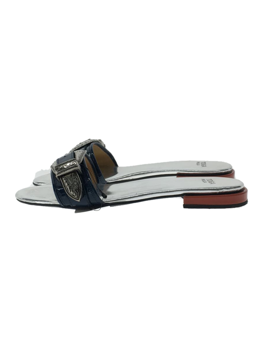 TOGA PULLA◇Metal flat sandal/サンダル/37/NVY | www.dolafz.com